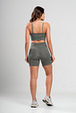Shorts Feminino Fitness Chumbo