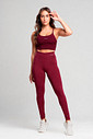Legging Feminina Fitness Bordô Intense Legging Feminina Fitness Bordô Intense