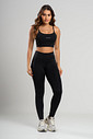 Top Feminino Fitness Preto