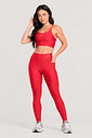 Conjunto Fitness Legging Bolso Lateral e Top Vermelho Conjunto Fitness Legging Bolso Lateral e Top Vermelho
