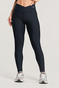 Legging Feminina Fitness Cós Transpassado Preta