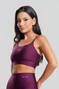 Top Feminino Fitness PowerSlim Açai Top Feminino Fitness PowerSlim Açai