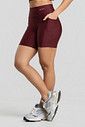 Shorts Fitness Bolso Lateral Premium Bordo Shorts Fitness Bolso Lateral Premium Bordo