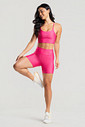 Top Feminino Fitness Rosa Neon