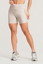 Shorts Feminino Fitness Off White