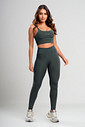 Conjunto Feminino Fitness Legging e Top Petróleo Conjunto Feminino Fitness Legging e Top Petróleo