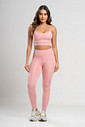 Conjunto Feminino Fitness Legging e Top Rosê Conjunto Feminino Fitness Legging e Top Rosê