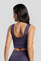 Top Decote U Fitness Petúnia
