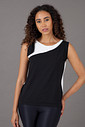 Blusa Feminina 2 em 1 Detalhe No Ombro