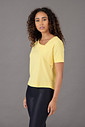 Blusa Feminina Gola Assimétrica Amarelo