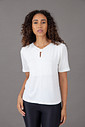 Blusa Feminina Decote Com Presilha Off White Blusa Feminina Decote Com Presilha Off White