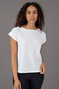 Blusa Básica Feminina Off White