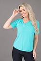 Blusa Feminina Torção Frontal Verde