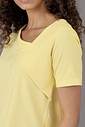 Blusa Feminina Gola Assimétrica Amarelo
