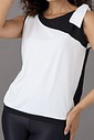 Blusa Feminina 2 em 1 Detalhe No Ombro