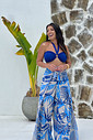 KIT TRÊS PEÇAS CALÇA MACACÃO FOLHAS DO MAR TOP LISO KIT TRÊS PEÇAS CALÇA MACACÃO FOLHAS DO MAR TOP LISO