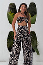 Conjunto calça macacão Jardim de areia Conjunto calça macacão Jardim de areia
