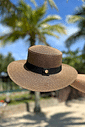 Chapéu Dobrável Marrom