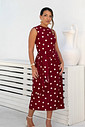 Vestido amore poá bordô Vestido amore poá bordô