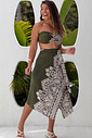 conjunto saída 1001 formas curta Verde serena conjunto saída 1001 formas curta Verde serena