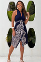 conjunto saída 1001 formas curta azul serena conjunto saída 1001 formas curta azul serena