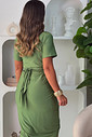 Vestido Grécia verde oliva