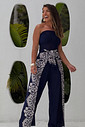 Conjunto Calça Macacão azul serana Conjunto Calça Macacão azul serana