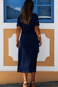 Vestido Basiquinho azul marinho Vestido Basiquinho azul marinho