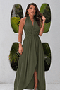 Saída 1001 formas longa verde militar