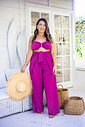 Conjunto Calça Macacão Fúcsia Conjunto Calça Macacão Fúcsia