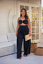 Conjunto  Calça & Macacão Preto Conjunto  Calça & Macacão Preto