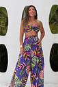 Conjunto Calça Macacão florada Conjunto Calça Macacão florada