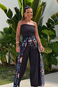 Conjunto Calça Macacão jardim secreto