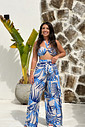 KIT TRÊS PEÇAS CALÇA MACACÃO FOLHAS DO MAR KIT TRÊS PEÇAS CALÇA MACACÃO FOLHAS DO MAR