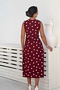 Vestido amore poá bordô Vestido amore poá bordô
