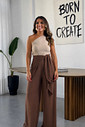 Calça lenço marrom Calça lenço marrom