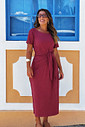 Vestido Basiquinho bordô Vestido Basiquinho bordô