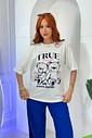 T-SHIRT OVERSIZED _ TRUE FRIENDS T-SHIRT OVERSIZED _ TRUE FRIENDS