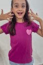 CAMISETA INFANTIL _ CORAÇÃO CAMISETA INFANTIL _ CORAÇÃO