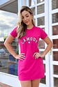 VESTIDO FRESH - CORTE A FIO - L´AMOUR - PINK ESTONADO