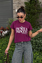 T SHIRT _  I'M NOT PRINCESS