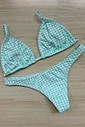 CONJUNTO: TOP SIMPLE E CALCINHA DUDA XADREZ MENTA CONJUNTO: TOP SIMPLE E CALCINHA DUDA XADREZ MENTA