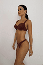TOP EMMA MARROM TOP EMMA MARROM