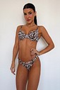 Conjunto: TOP GABI E CALCINHA DUDA ZEBRA MARROM Conjunto: TOP GABI E CALCINHA DUDA ZEBRA MARROM