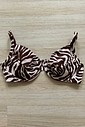 TOP GABI ZEBRA MARROM