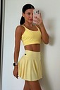 CONJUNTO: TOP FIT MEL E SHORT SAIA ACTIVE BUTTER