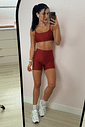 SHORTS SPORT CANELADO CHERRY SHORTS SPORT CANELADO CHERRY