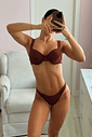 TOP EMMA MARROM TOP EMMA MARROM