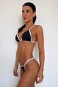 Conjunto: TOP SIMPLE E CALCINHA SUZY BLACK+WHITE
