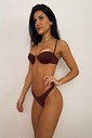 CONJUNTO: TOP WAVE E CALCINHA DUDA MARROM CONJUNTO: TOP WAVE E CALCINHA DUDA MARROM